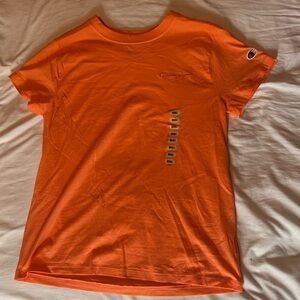 Champion Vibrant Orange Tee